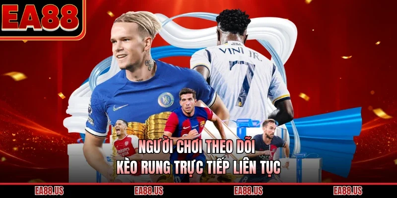 Người chơi theo dõi kèo rung trực tiếp liên tục